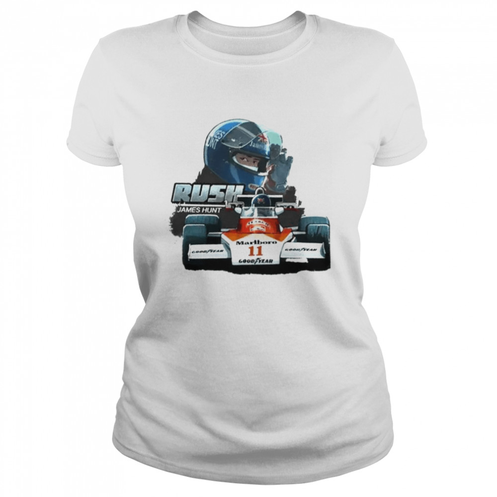 F1 s – RUSH-James Hunt s Classic Women's T-shirt