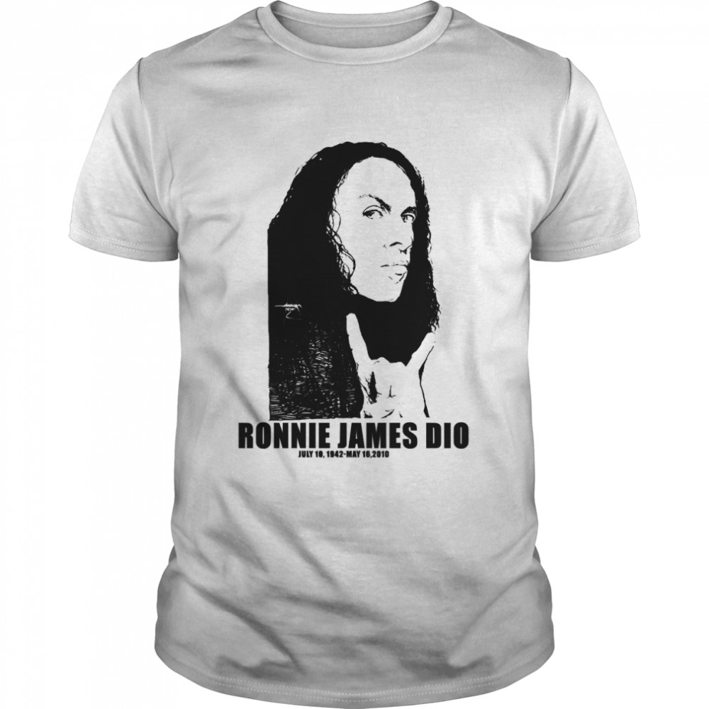 Ronnie James Dio Classic T- Classic Men's T-shirt