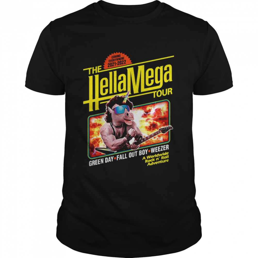 The Best Hella Heheh The Mega Tour Hella Event shirt Classic Men's T-shirt