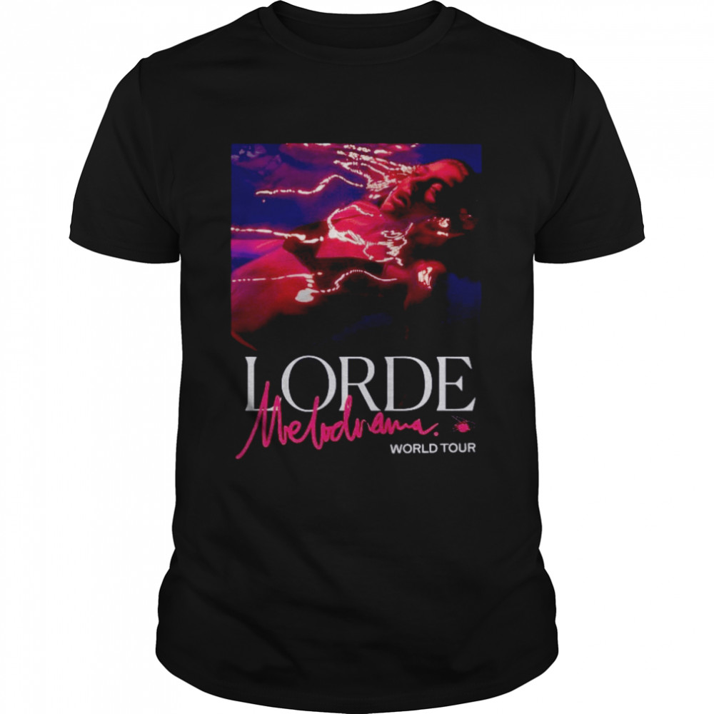 Aesthetic Premium Music Music Minimalist Melodrama Graphic Lorde shirt Classic Men's T-shirt
