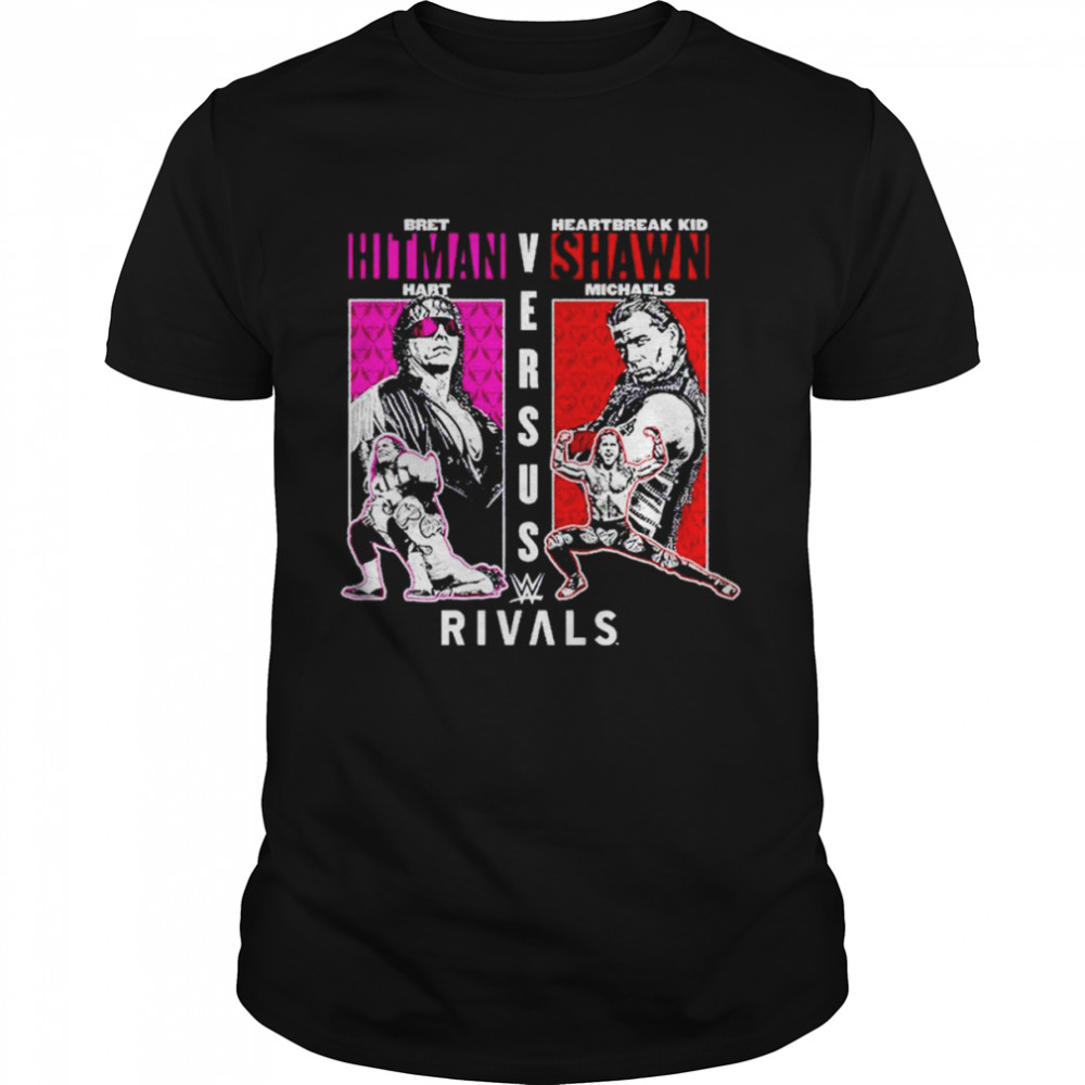 Bret Hart vs Shawn Michaels Rivalries shirt Classic Men's T-shirt