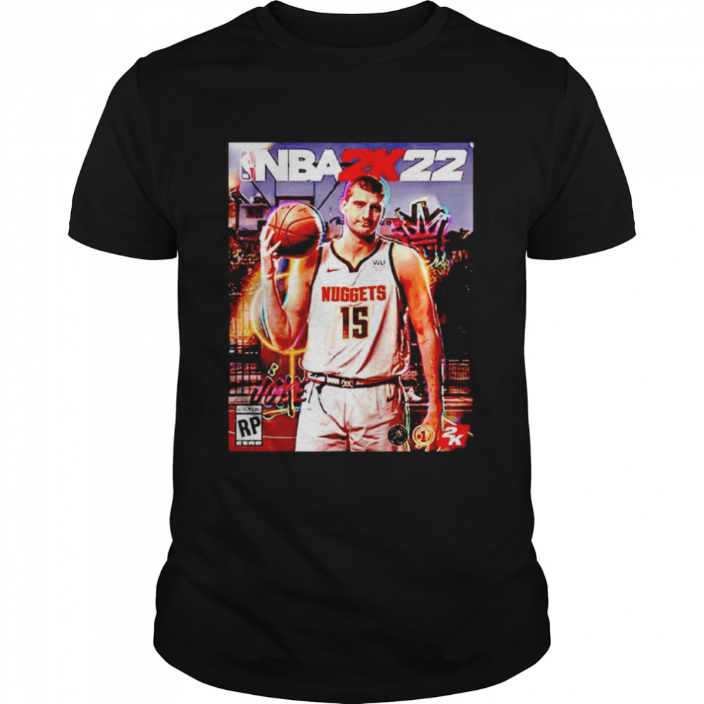 Denver Nuggets NBA 2K22 Nikola Jokic won shirt
