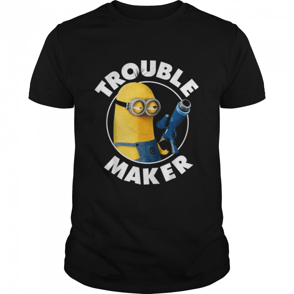 Despicable Me Minions Kevin Trouble Maker Graphic Shirts