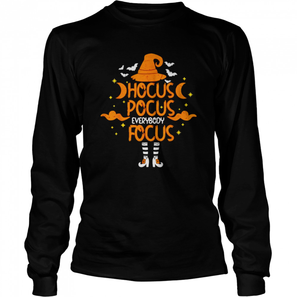 ELF Hocus Pocus everybody focus shirt Long Sleeved T-shirt