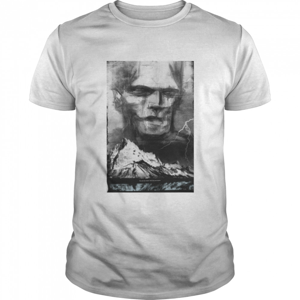 Frankenstein Mary Shelley Graphic T-Shirt