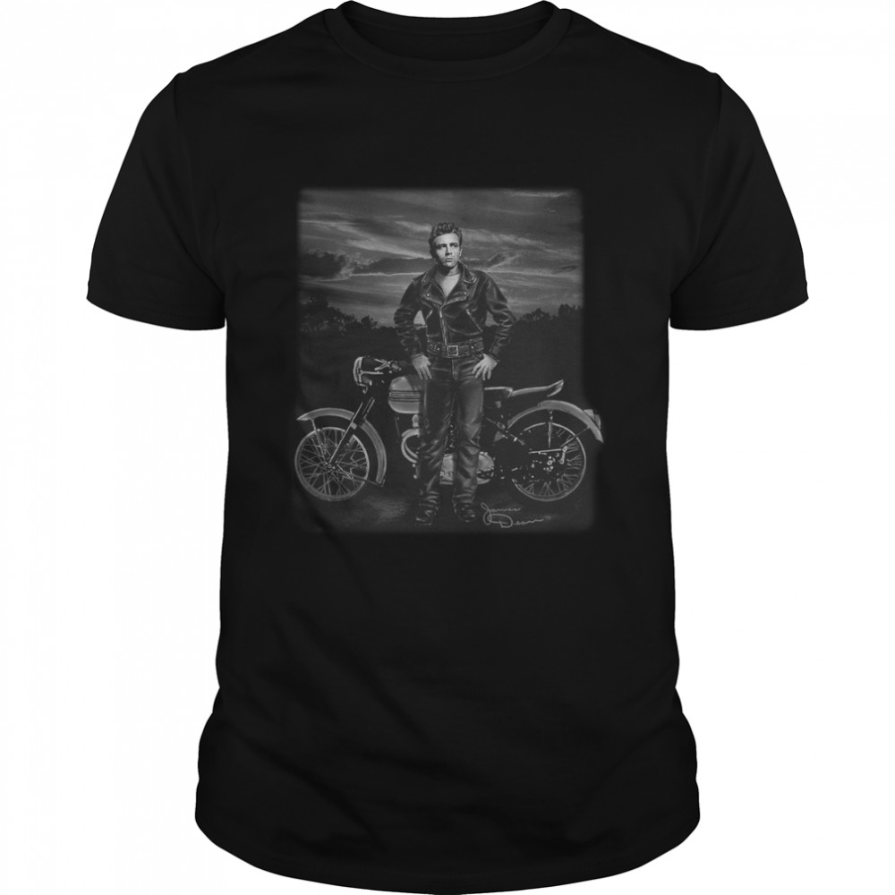 James Dean Black T-Shirt