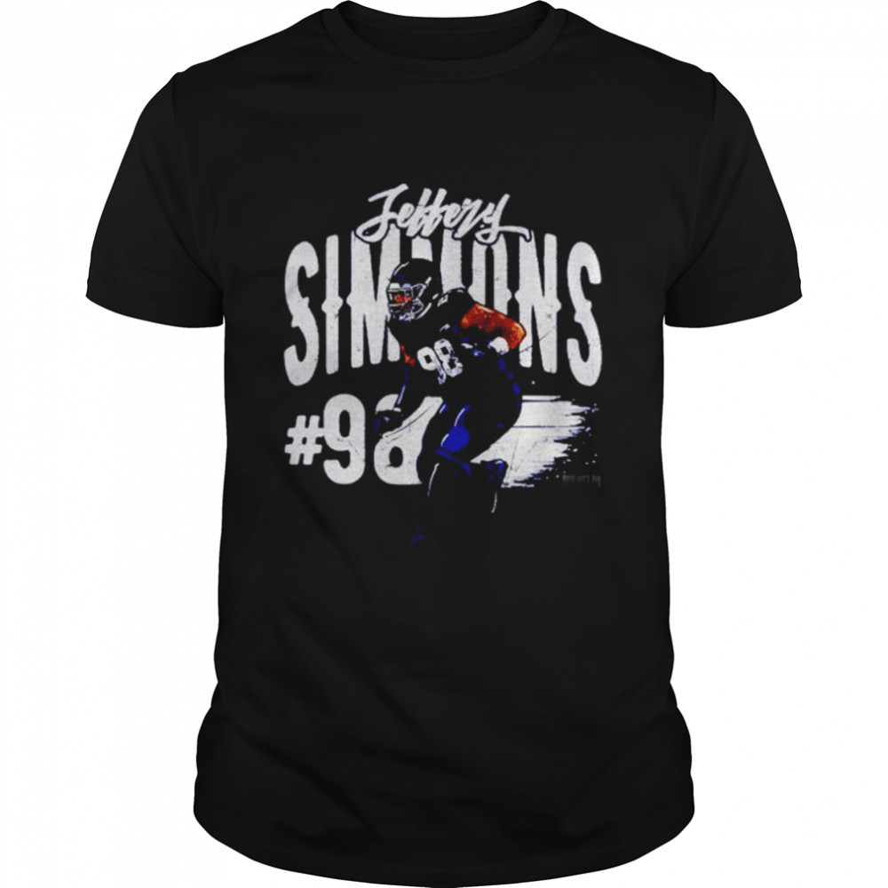 Jeffery Simmons Tennessee Titans Player Name signature shirt