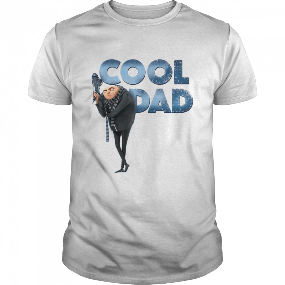 Mens Despicable Me Minions Gru Cool Dad Graphic Shirts