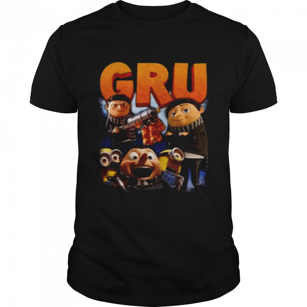 Minions The Rise Of Gru Despicable Me Design s Classic Men's T-shirt