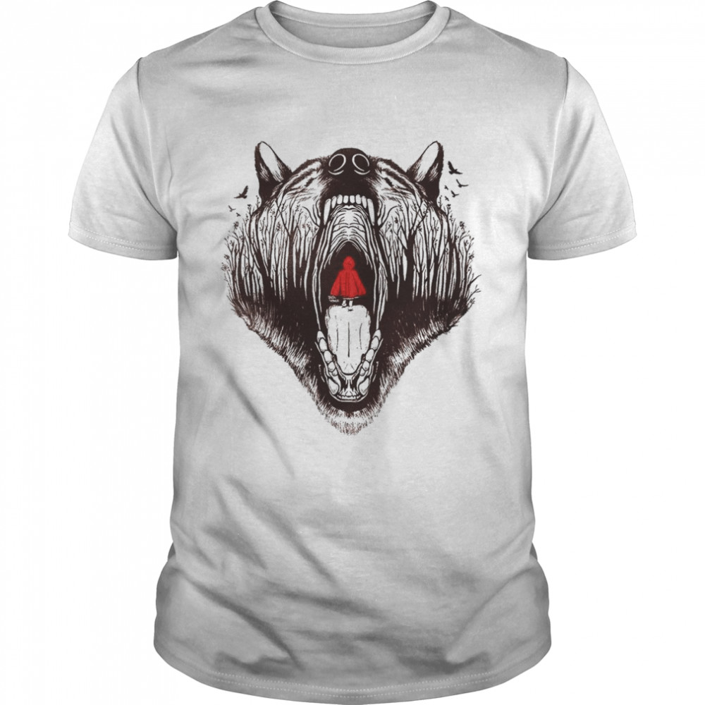 Red Riding Hood Grey Wolf T-Shirt