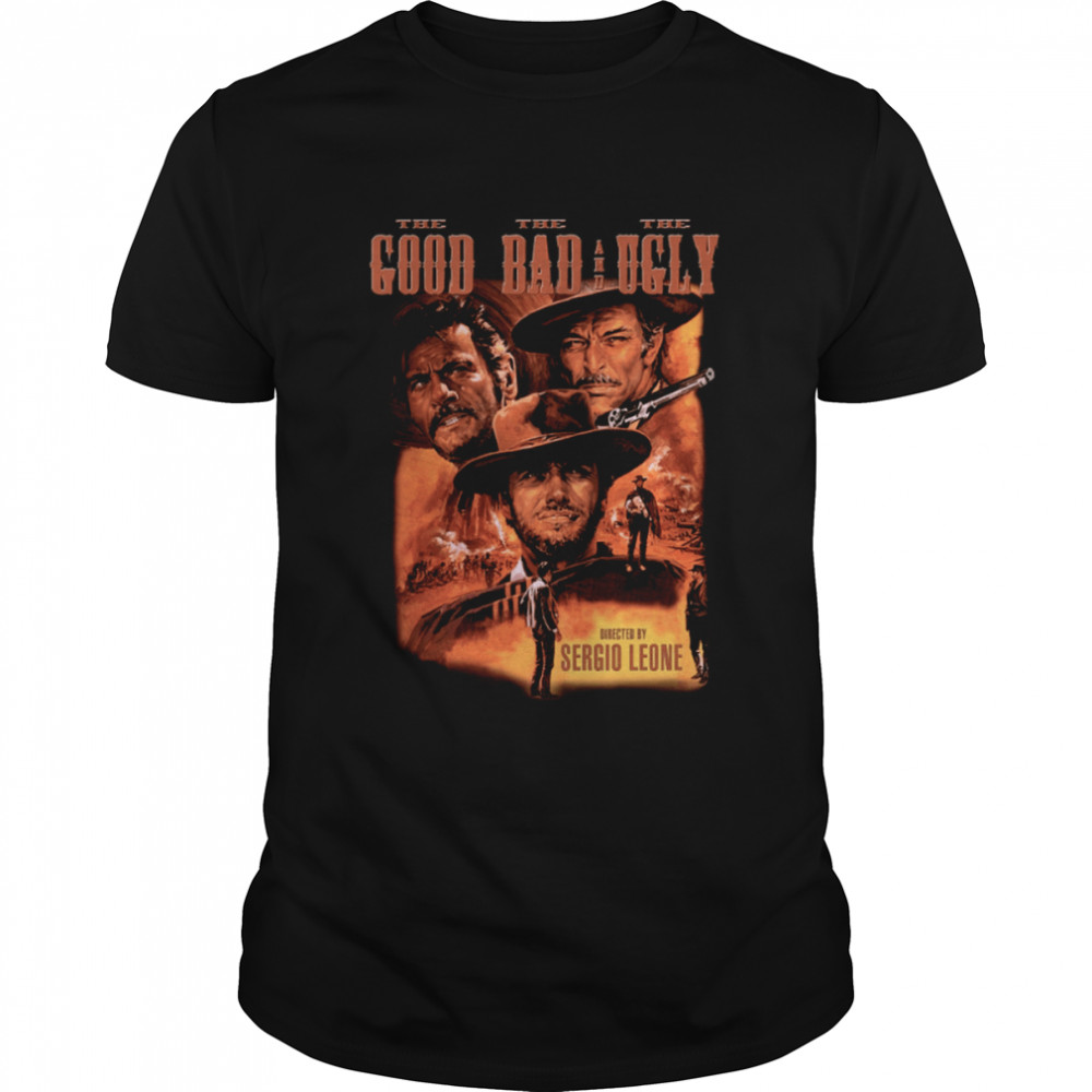 The Good The Bad And The Ugly 90’s Vintage Art shirt Classic Men's T-shirt