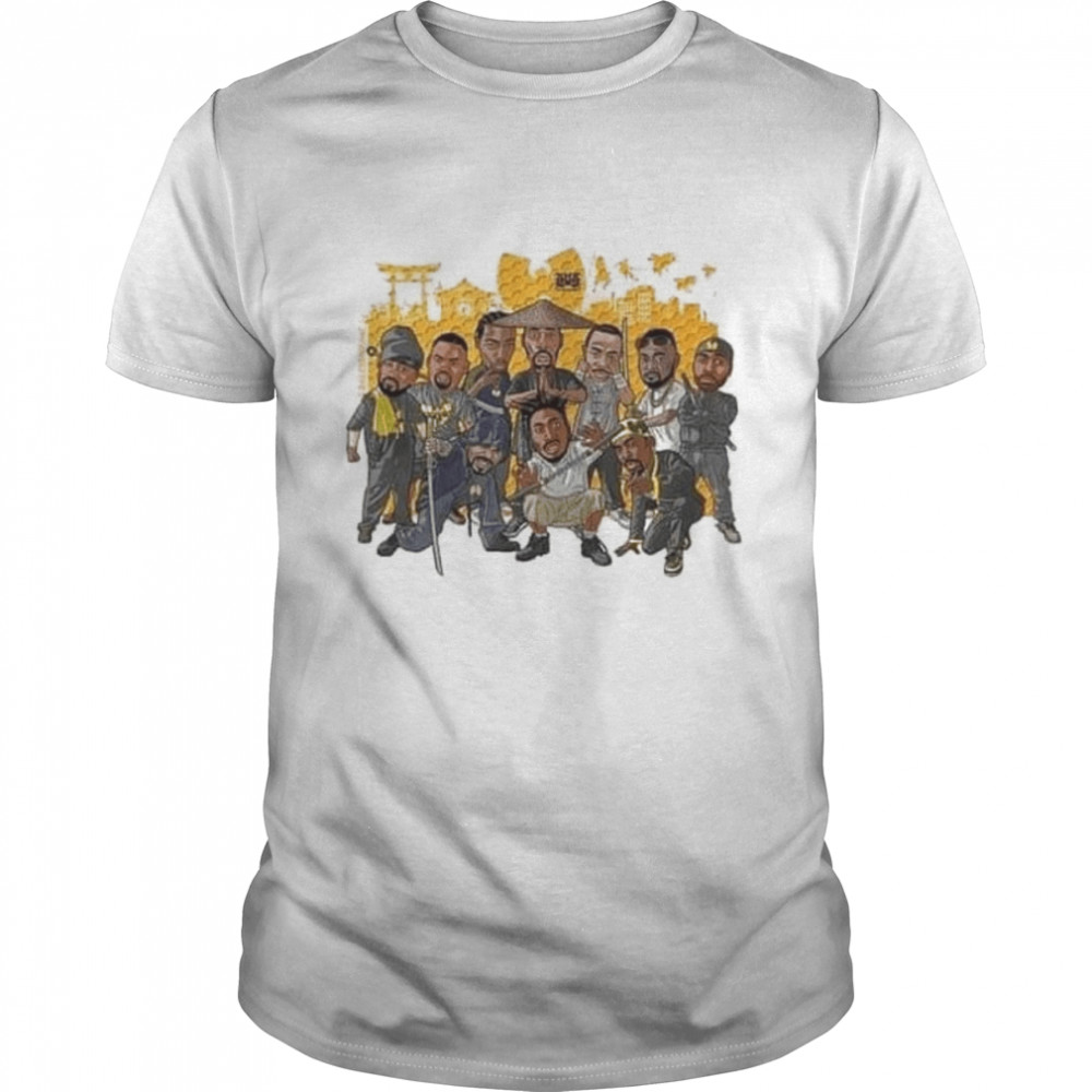 Wutang Clan Graphic Option Available shirt