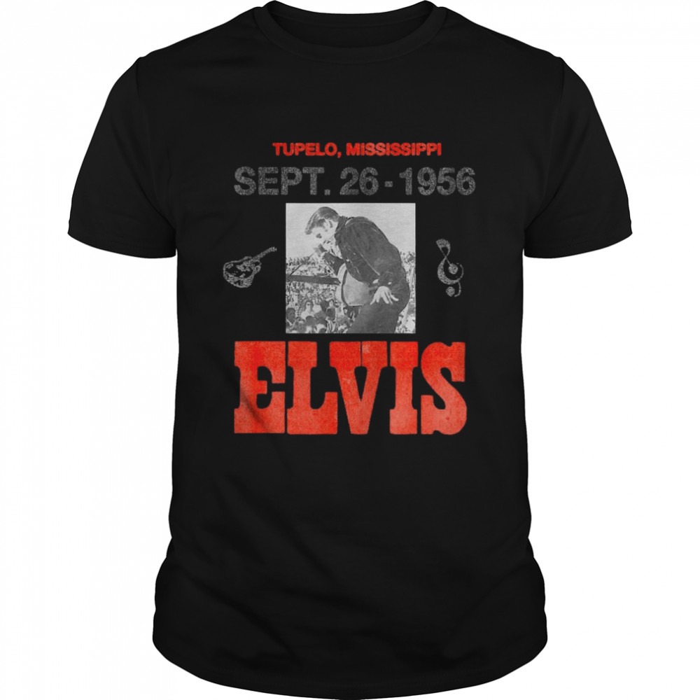 Elvis Presley 1956 Mississippi Concert Shirt