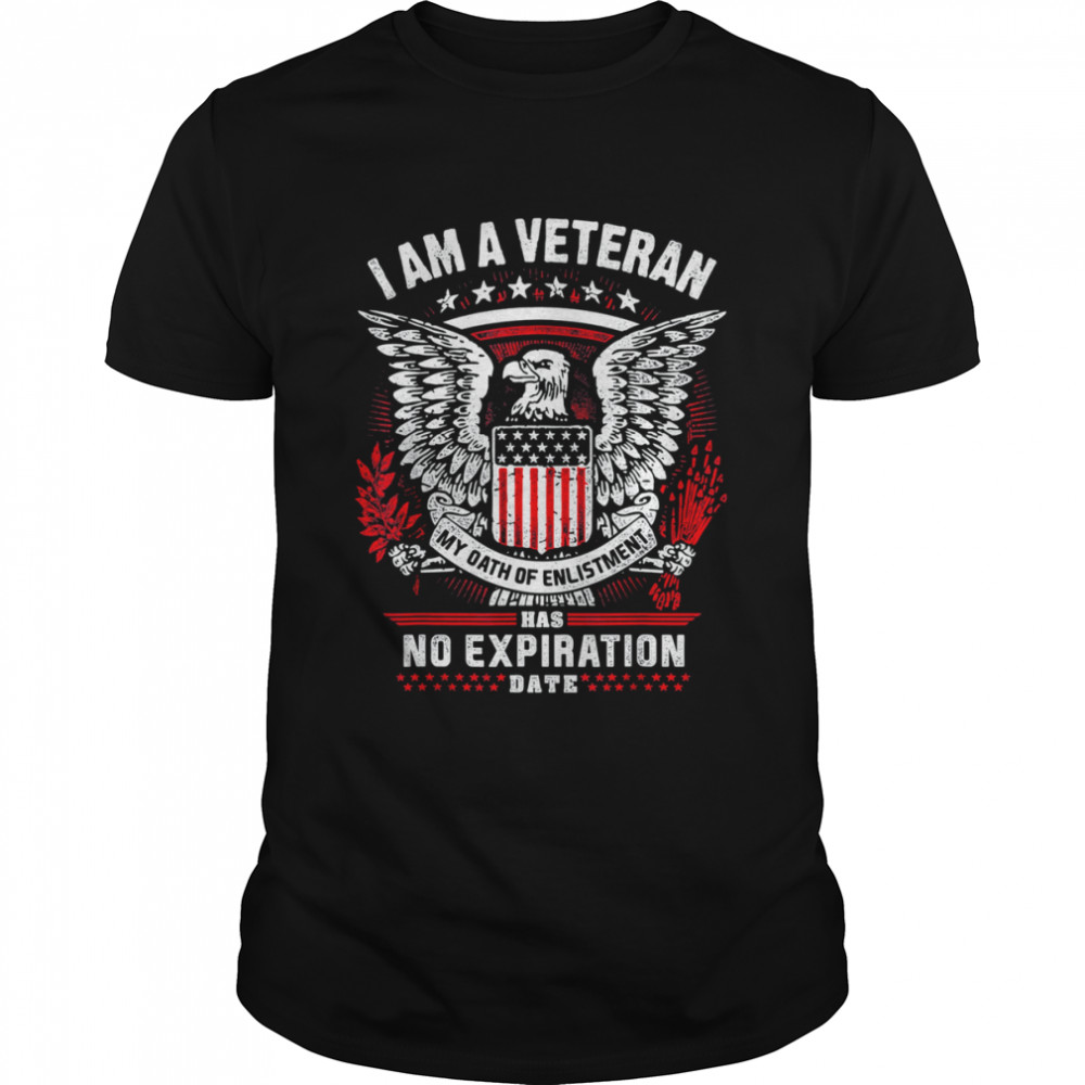 I’m A USA Veteran My Oath Of Enlistment  Classic Men's T-shirt