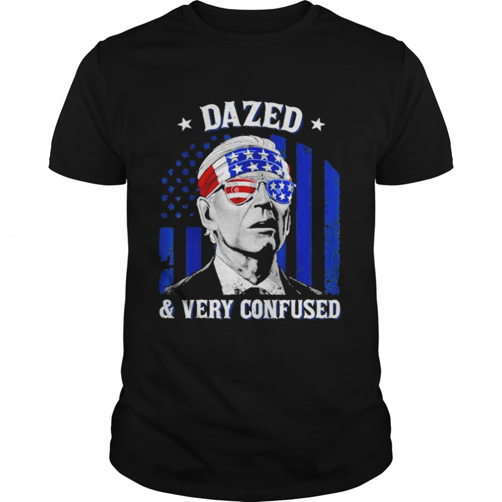 Joe Biden Dazed And Very Confused 4th of July 2022  Classic Men's T-shirt