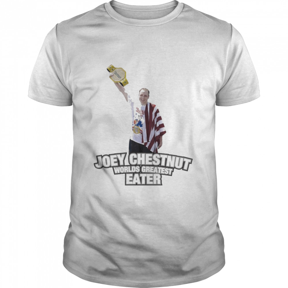 Joey Chestnut Hot Dog Eating Fourth Of July 2022  Classic Men's T-shirt
