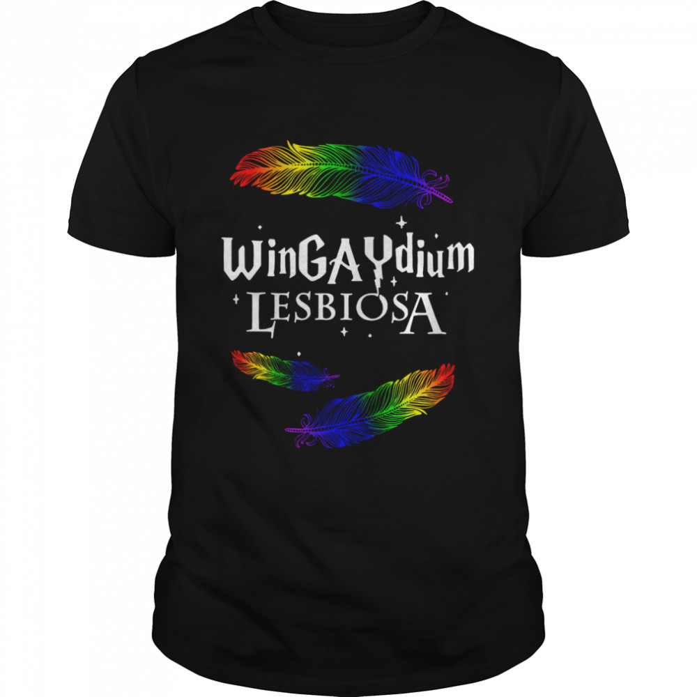 LGBT wingaydium lesbiosa shirt