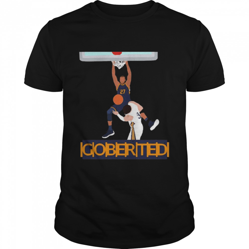 Rudy Gobert Ed NBA Minimalist Art Shirt