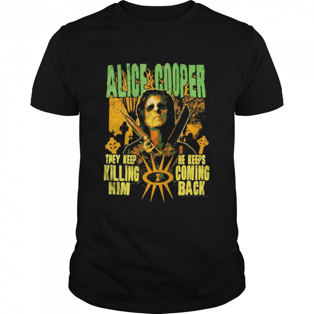 The Cool Man Show Off Alice Cooper shirt