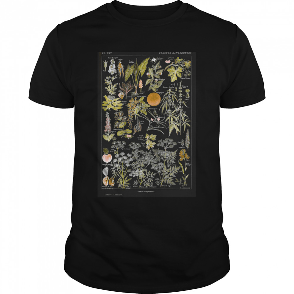 Adolphe Millot - Plantes dangereuses B (plantes dangereuses B) T-shirt classique