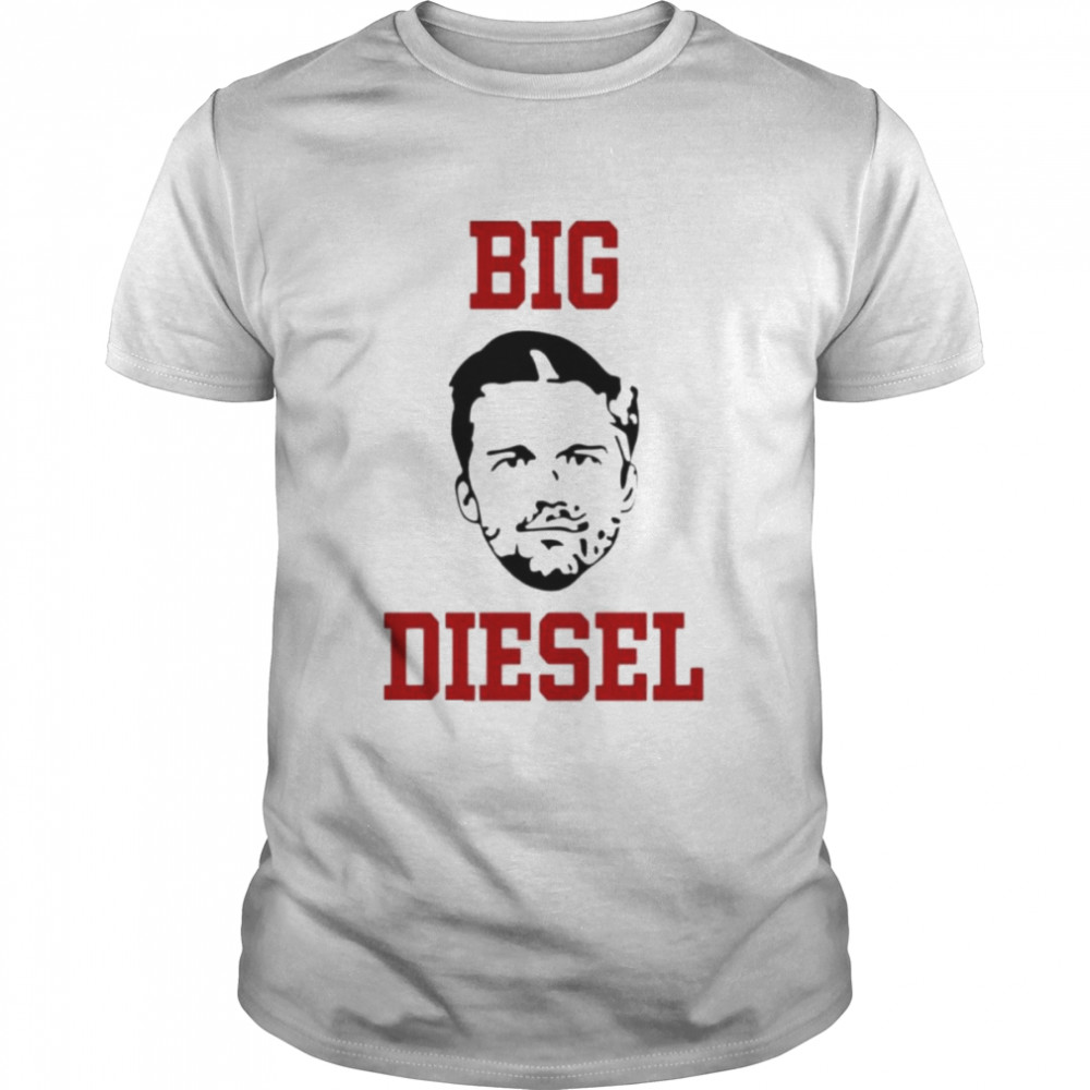 Erik Johnson Wearing Big Diesel Shirt