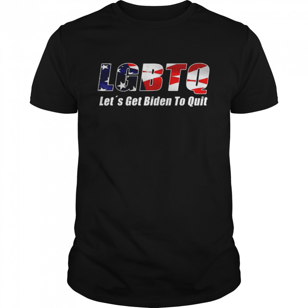 LGBTQ American Flag Pride Tee  Classic Men's T-shirt