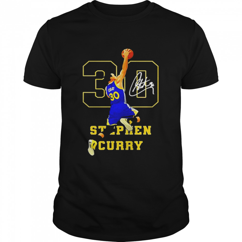 Stephen Curry Dunk Golden State Warriors Stephen Curry 2022 Shirt