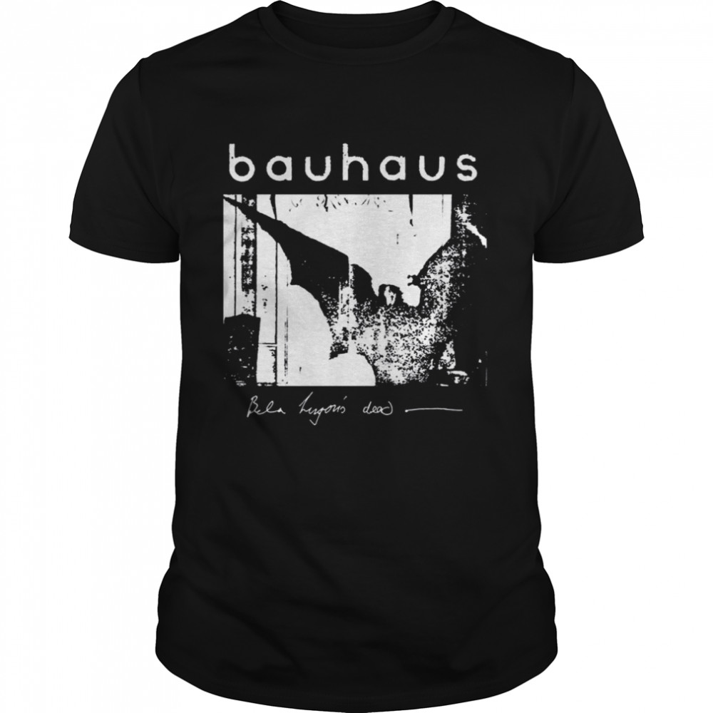 Bat Wings Bela Lugosis Dead Bauhaus shirt Classic Men's T-shirt