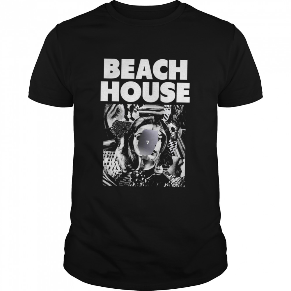 Blackk And White Colors Art Beach House shirt
