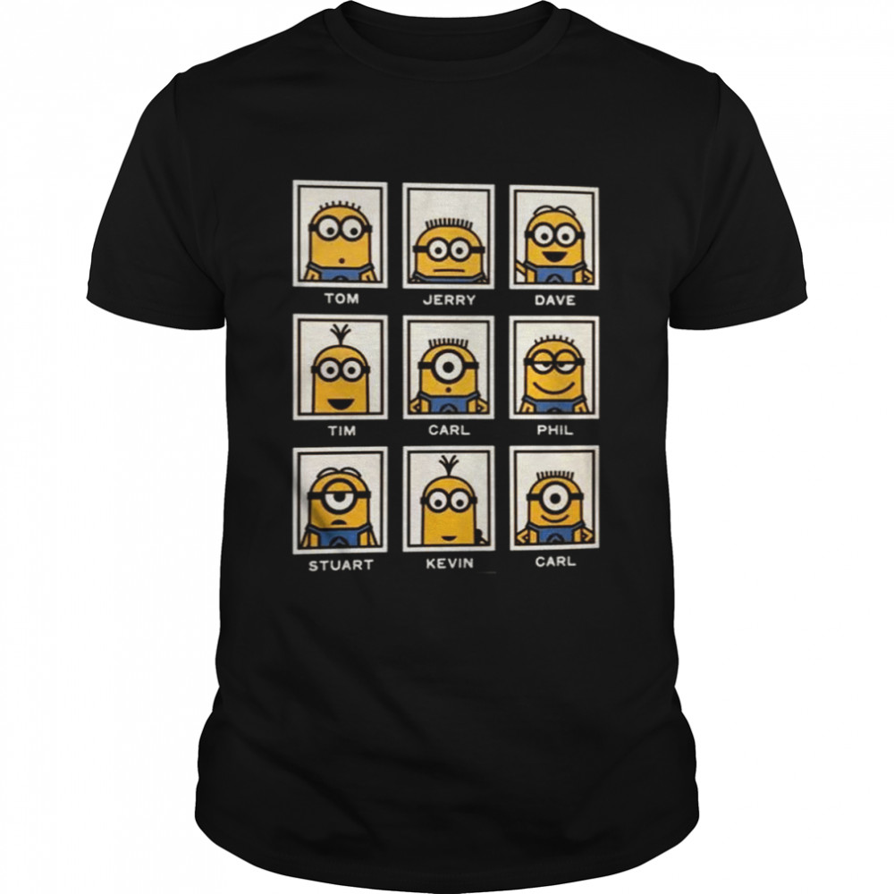 Despicable Me – Minions’s Name Design Shirts