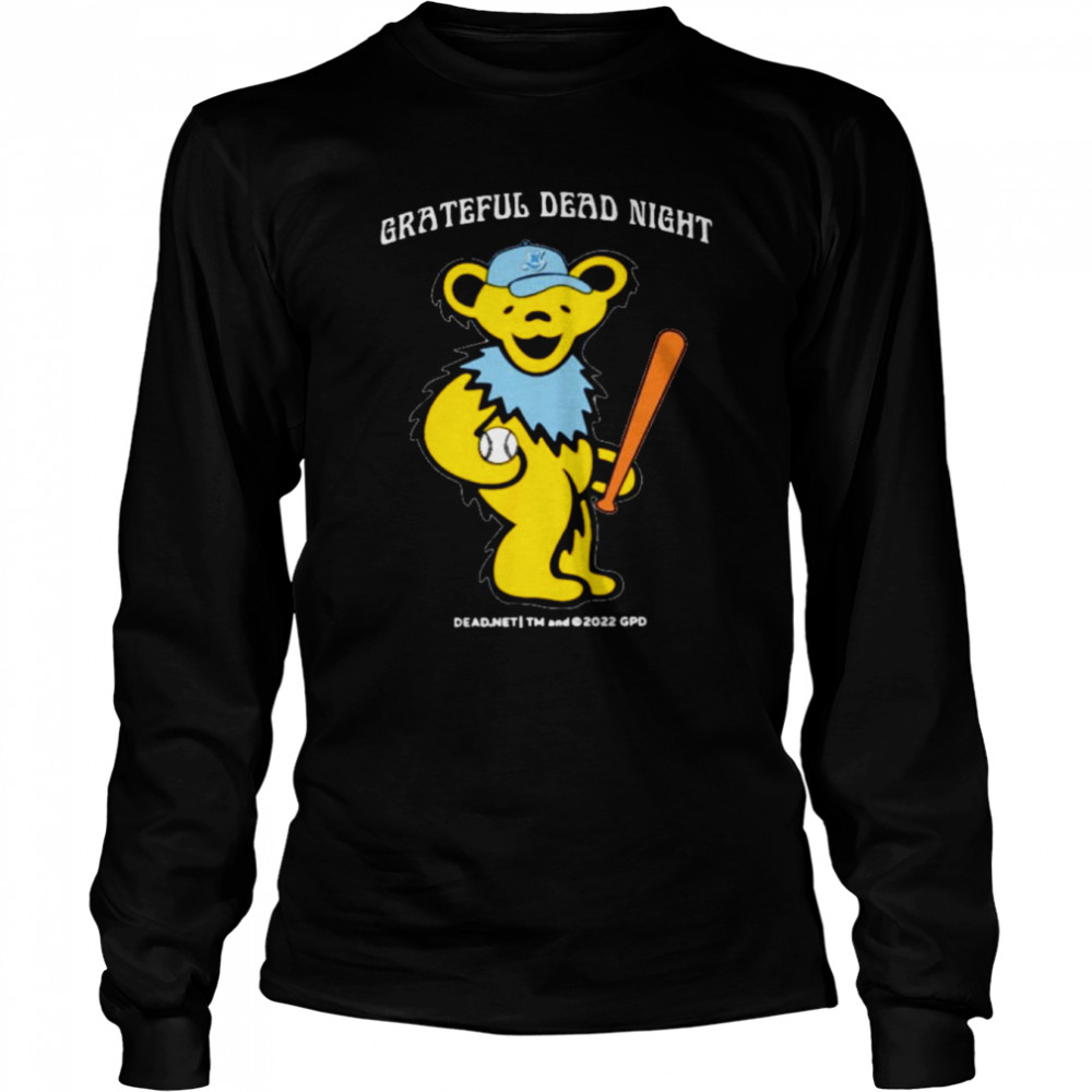 Grateful Dead Night Baseball  Long Sleeved T-shirt