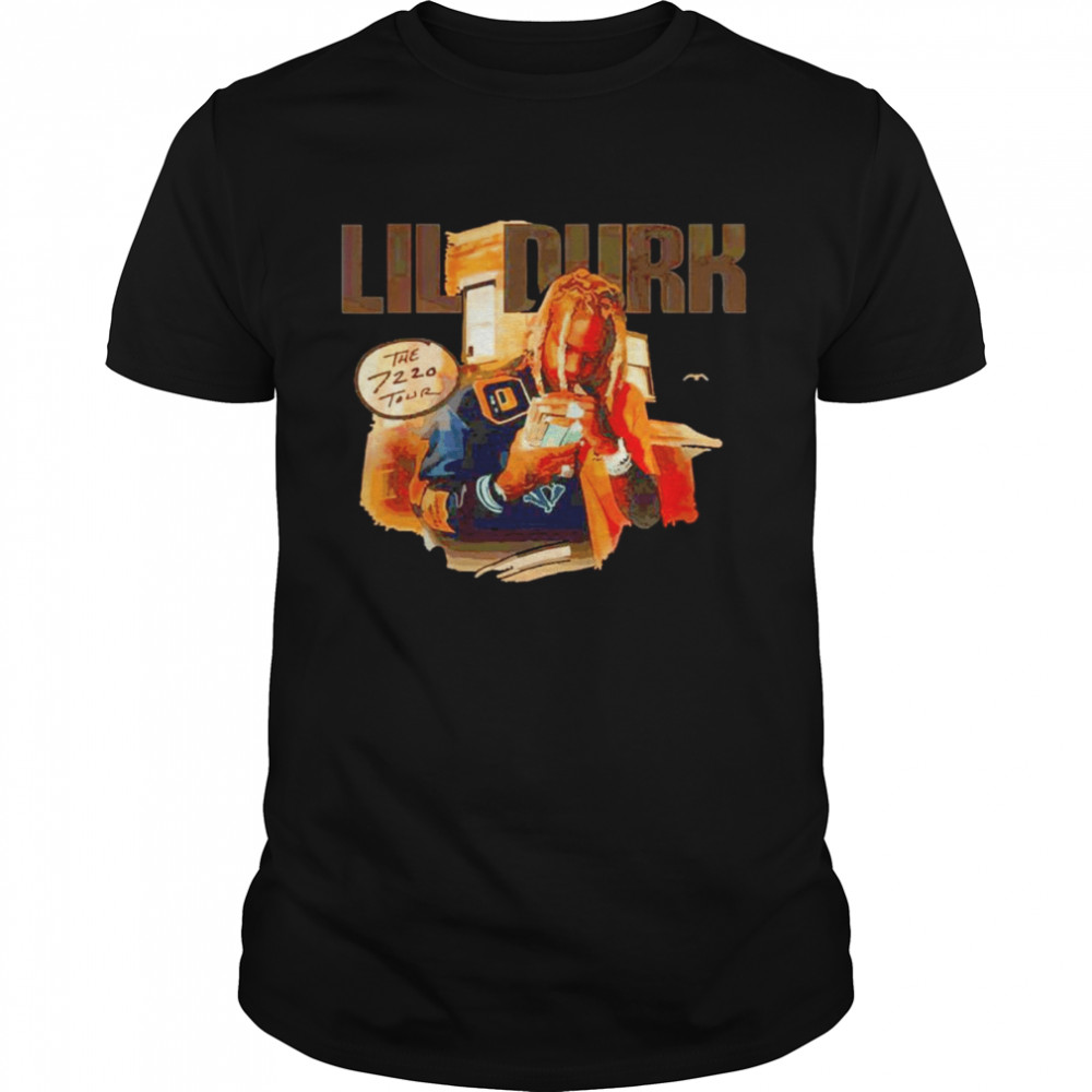 Lil Durk Retro Artwork  Classic Men's T-shirt