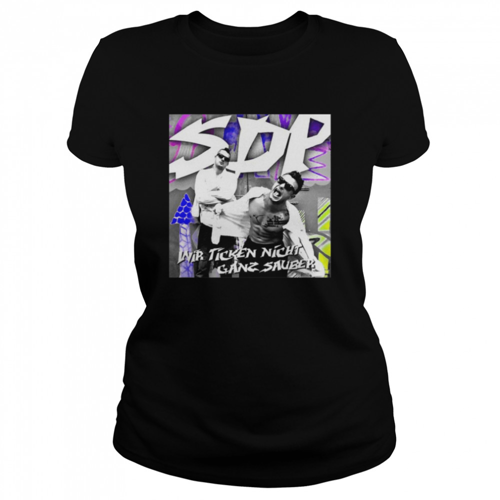 New Album Design Stonedeafproduction Sdp shirt Classic Women's T-shirt