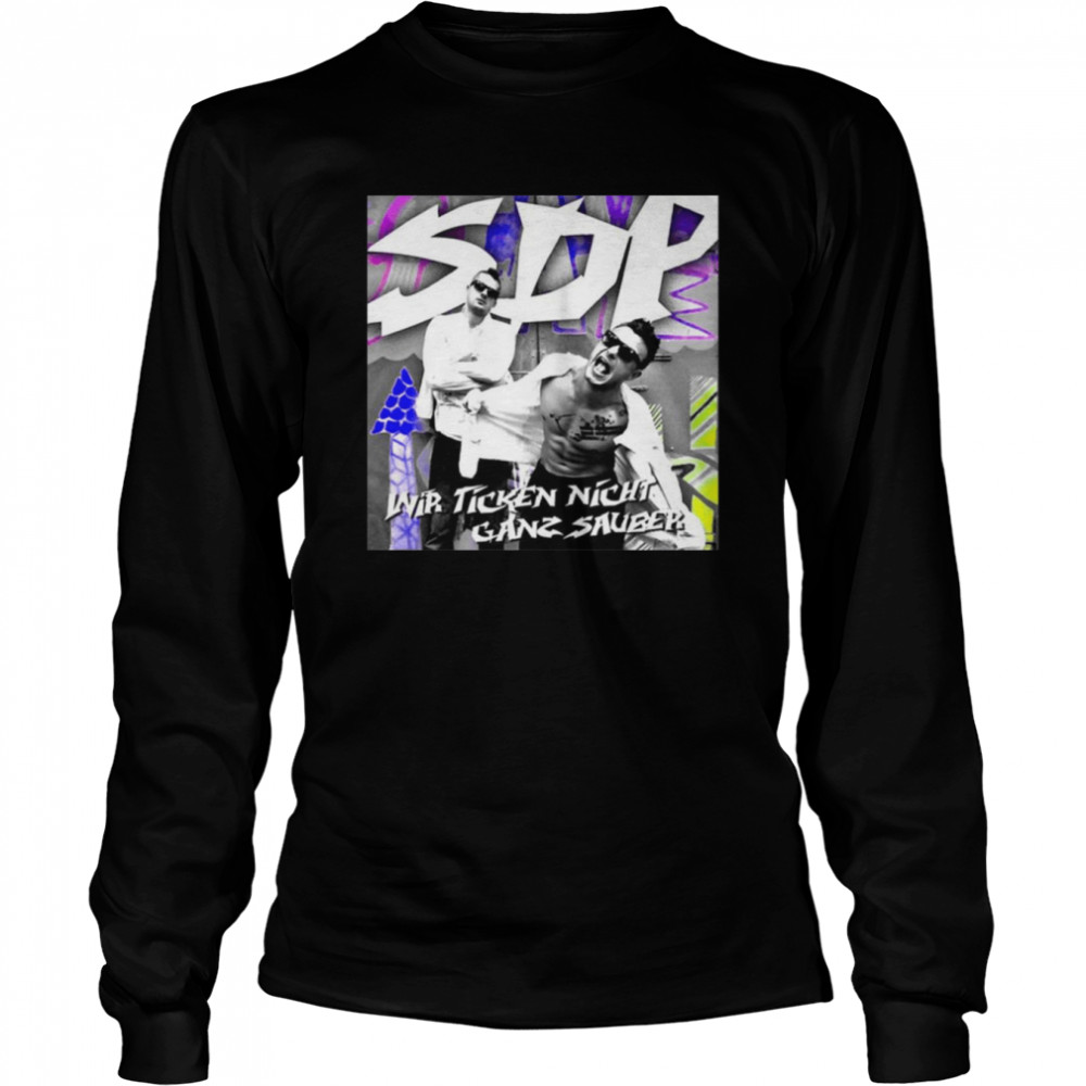 New Album Design Stonedeafproduction Sdp shirt Long Sleeved T-shirt