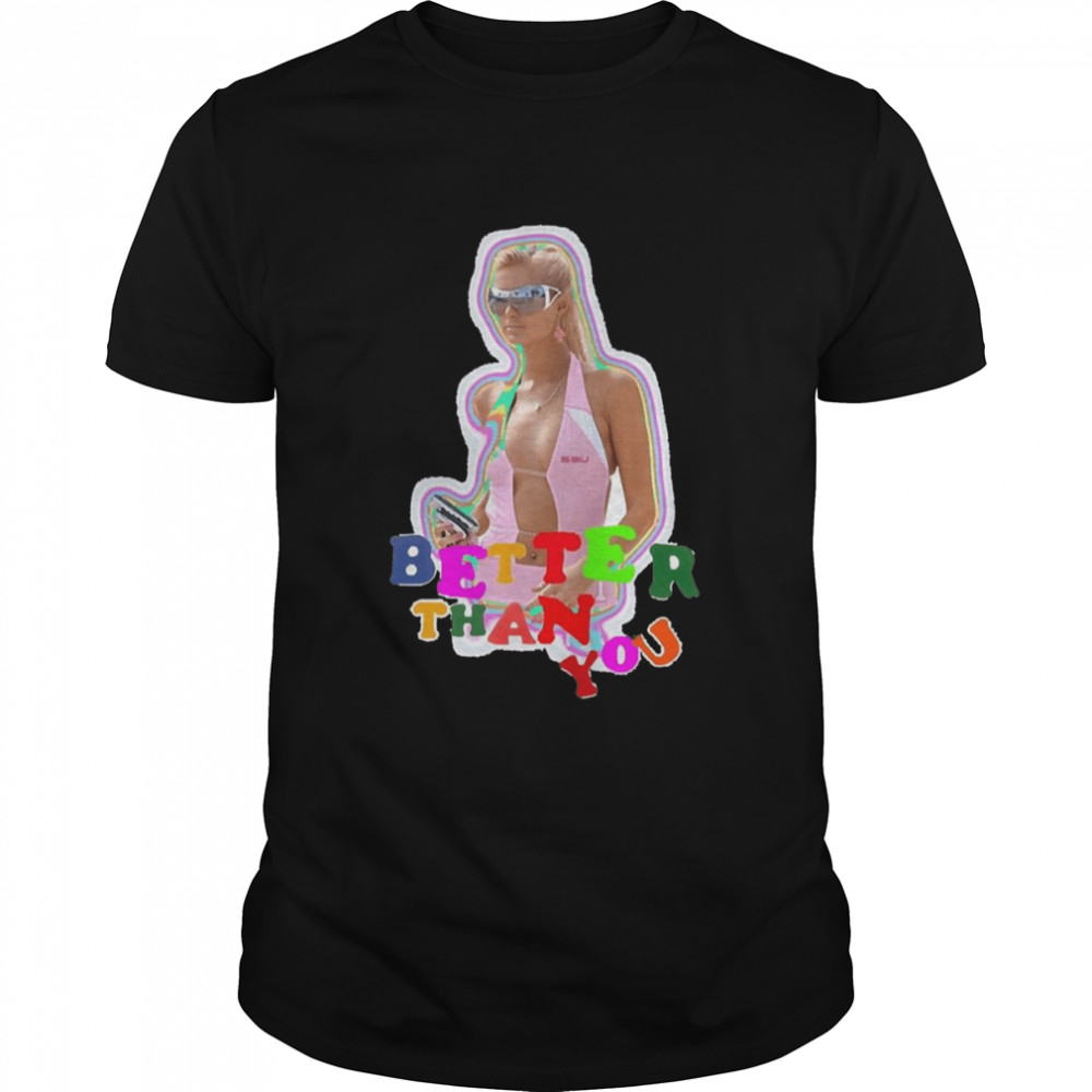 Paris Iconic Art Sleeveless Top Paris Hilton shirt
