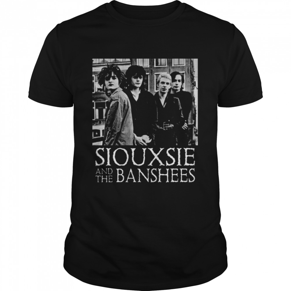 Retro Illustration The Siouxsie Sioux And The Banshees shirt