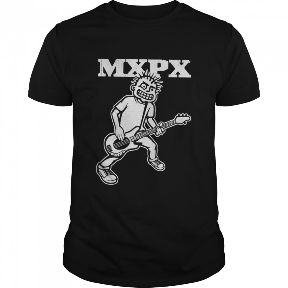 Using The Bass Mxpx Band shirt