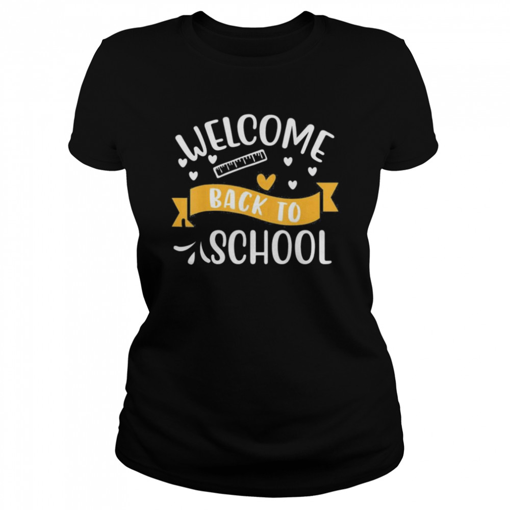Welcome Back to School Newsletter Meet the Teacher T- Classic Women's T-shirt