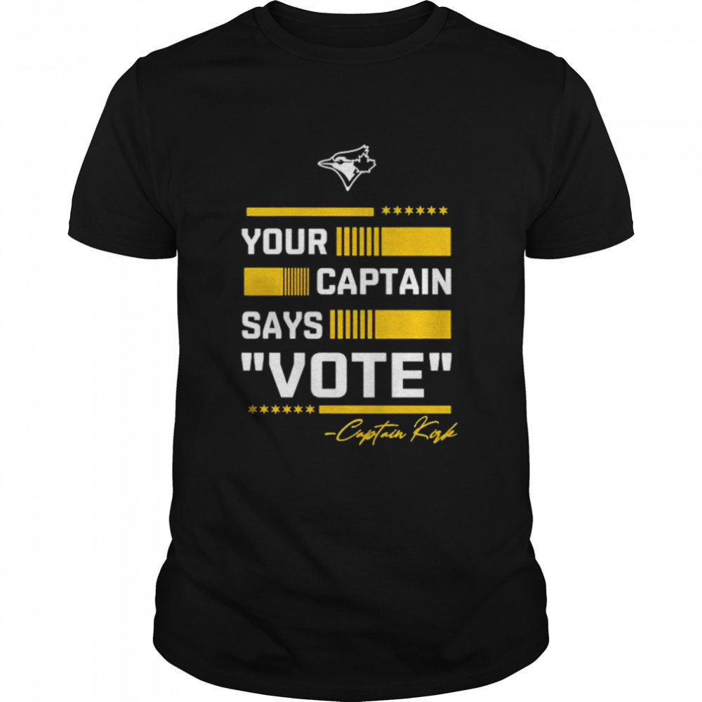 Your captain says vote captain Kirk shirt Classic Men's T-shirt