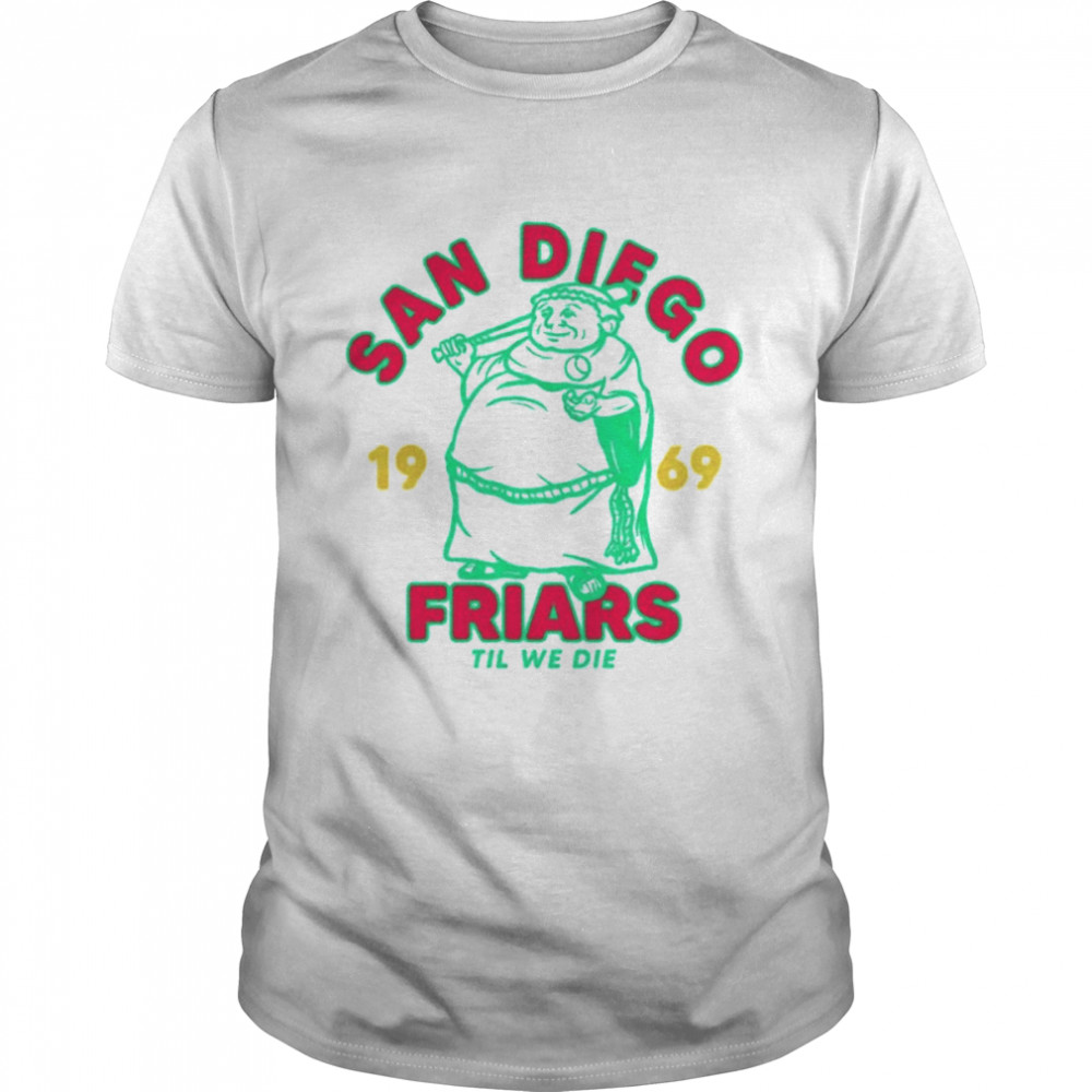 Retro Friar Til We Die shirt Classic Men's T-shirt