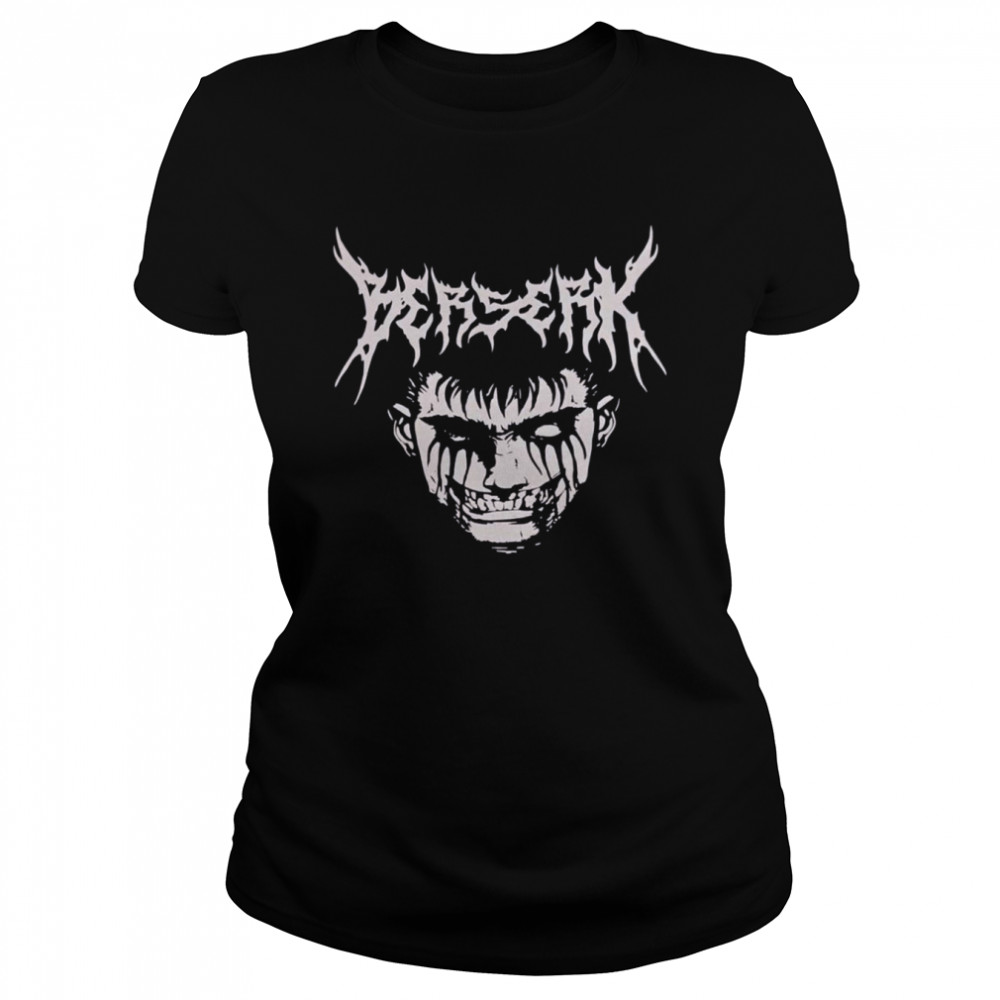 Berserk Death Metal Guts Manga shirt Classic Women's T-shirt