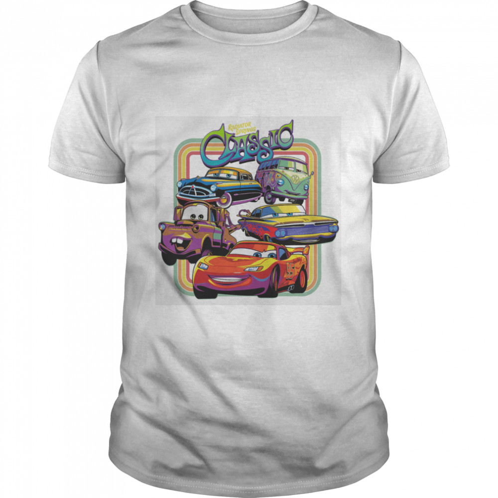 Disney Pixar Cars Radiator Springs Cars Fillmore Cars Pixar Car Disney shirt Classic Men's T-shirt