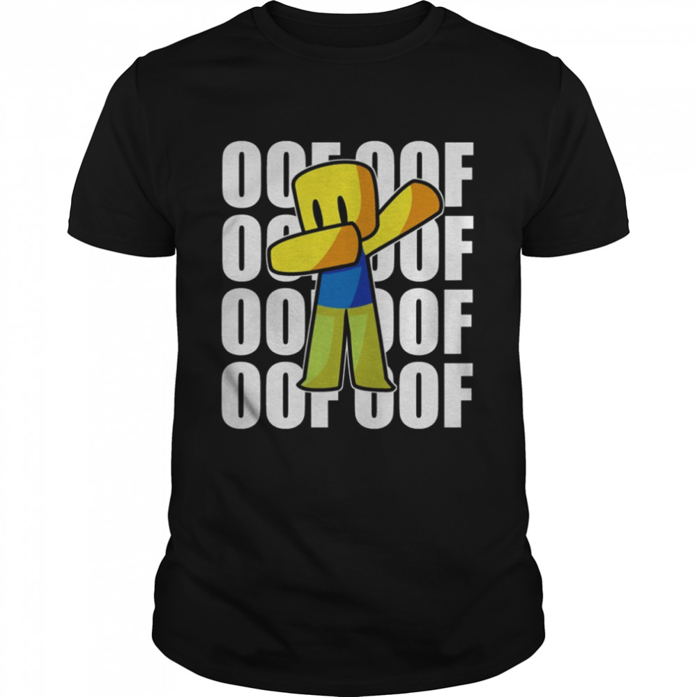 Oof Noob Birthday For Kids For Boys For Girls Roblox shirt Classic Men's T-shirt