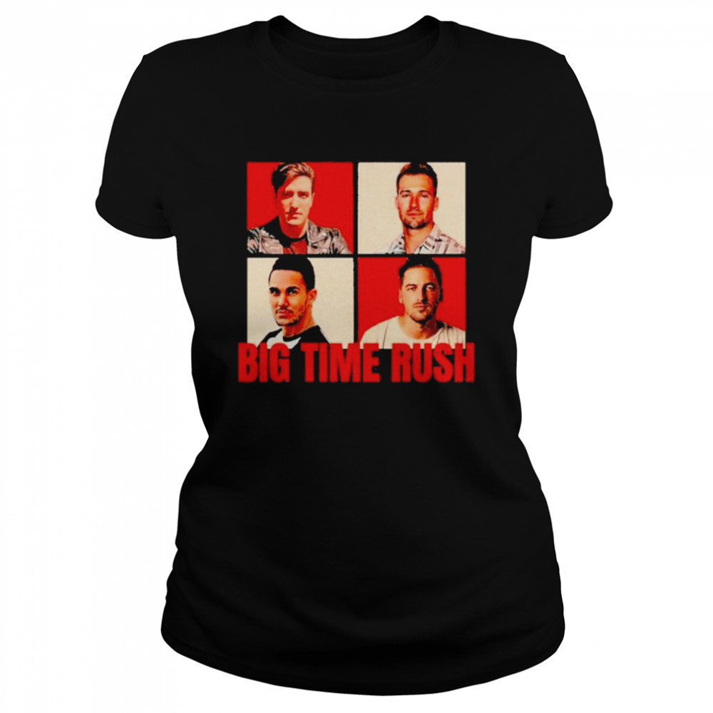 Big Time Rush  forever tour btr T- Classic Women's T-shirt