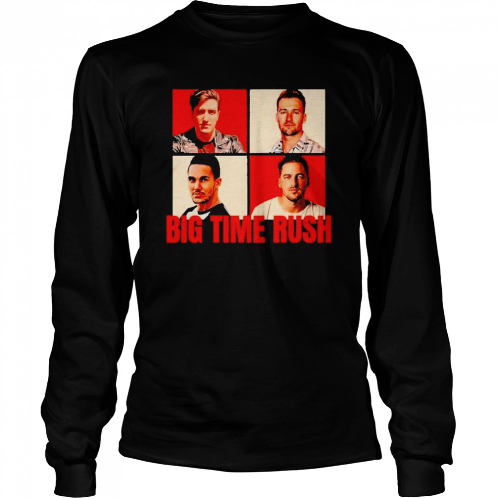 Big Time Rush  forever tour btr T- Long Sleeved T-shirt