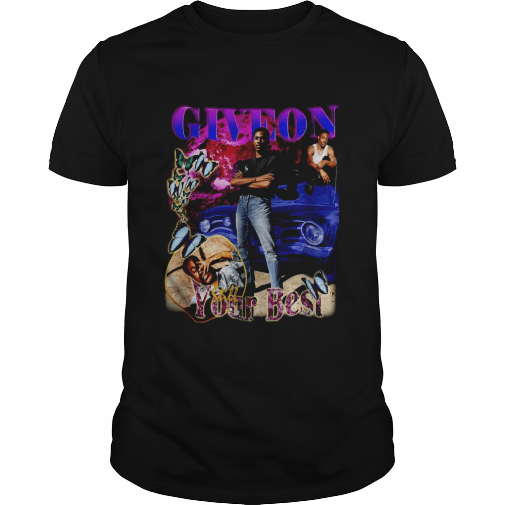 Giveon R&b Singer Inspired 90s Bootleg Rap Old School shirt Classic Men's T-shirt