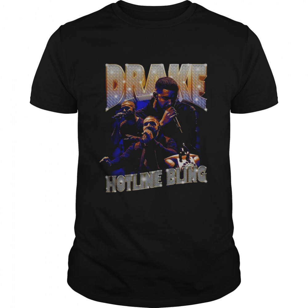 Hotline Bling Drake Graphic Rapper shirt