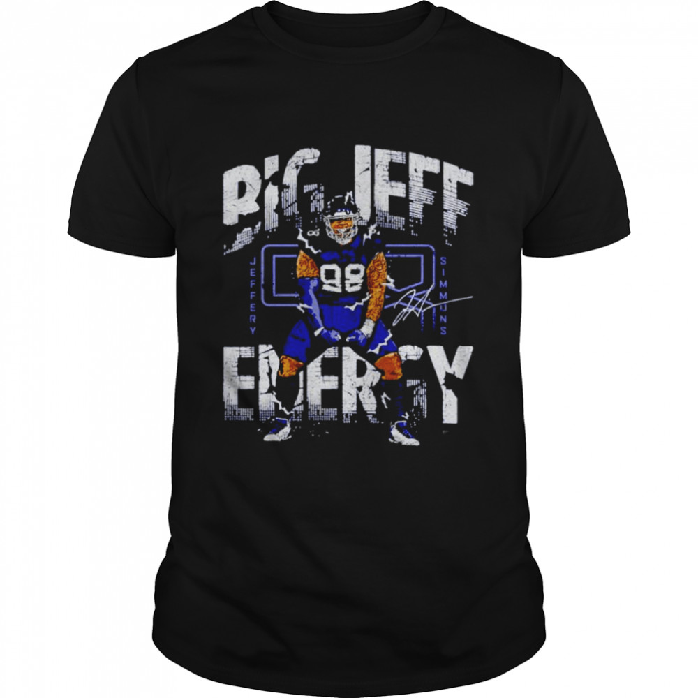 Jeffery Simmons Big Jeff Energy signature shirt