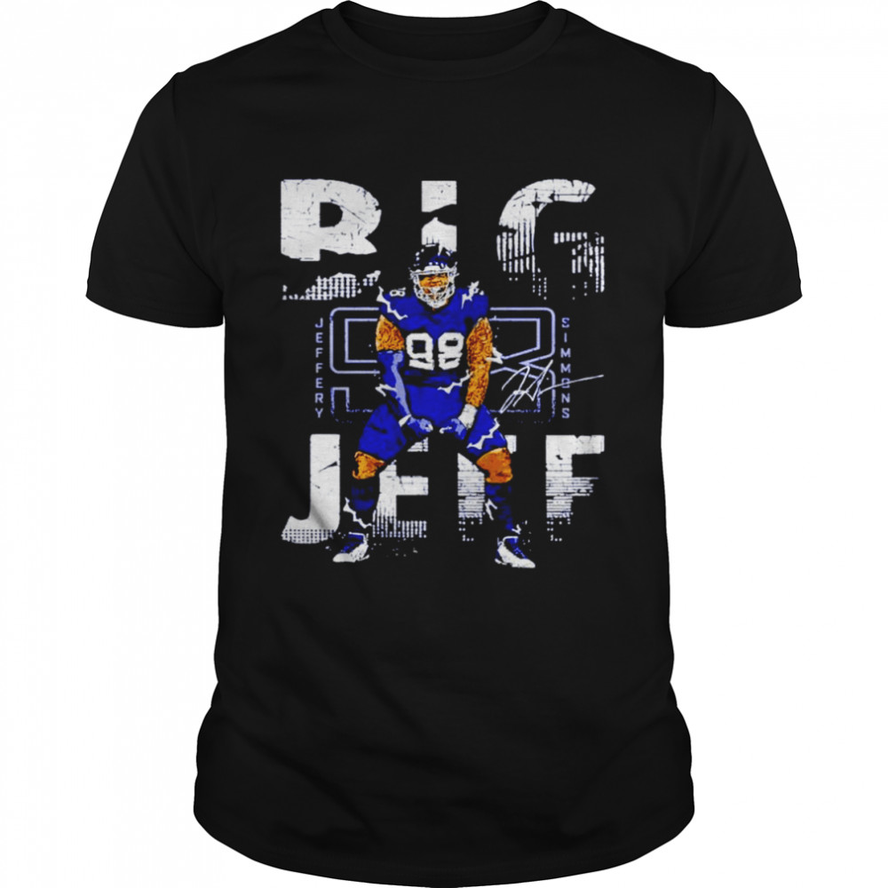 Jeffery Simmons Tennessee Titans Big Jeff signature shirt