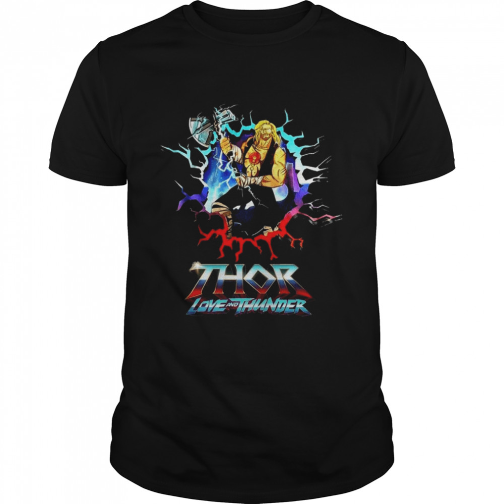 Love And Thunder Chris Hemsworth Thor God Of Thunder Marvel Movie 2022 shirt